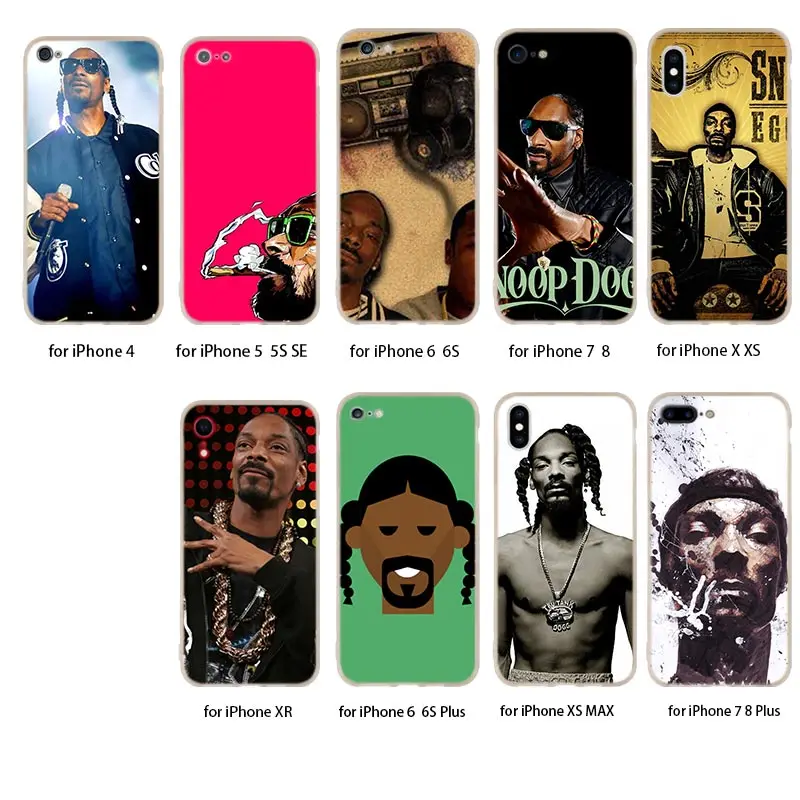 Мягкий ТПУ чехол для iPhone 12 Mini 11 Pro XS Max XR X 8 7 6 Plus 5S SE S Чехол Snoop Dogg 2020|Бамперы| |