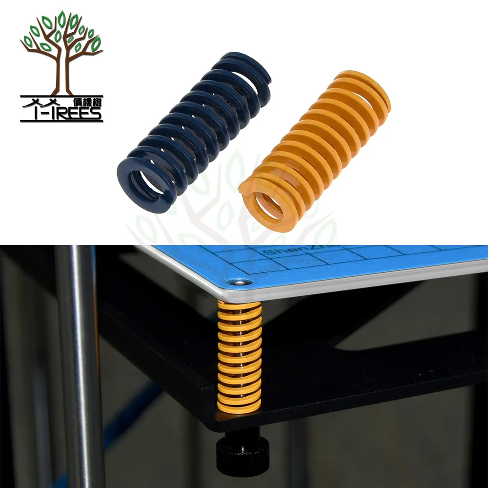 

5pcs 3D Printer Parts Spring Imported Length 25mm OD 10mm ID 5mm For Heated bed CR-10 CR-10Mini CR-10S Series 3D Printer