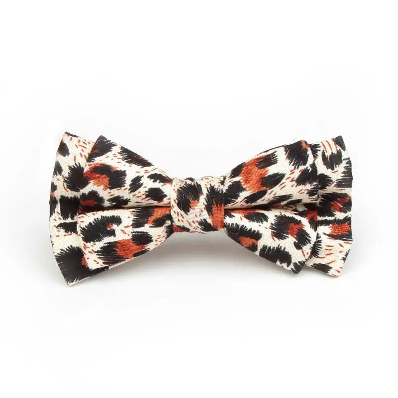 Pin Boys Bow Ties Cotton Plaid Bowtie