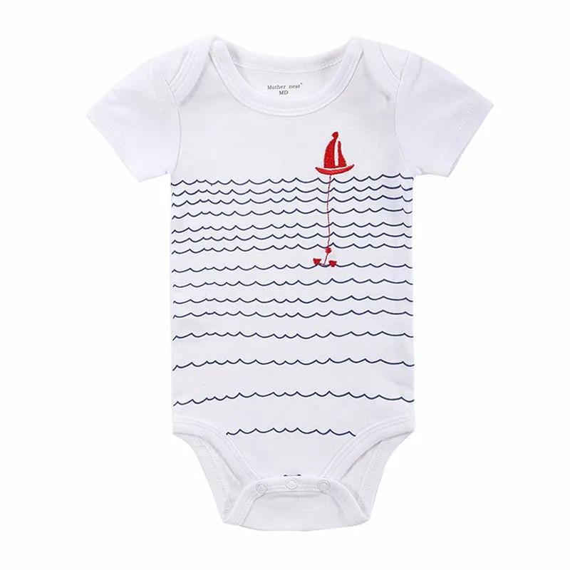 20 STYLES Baby Bodysuits Boys Girls Baby Clothing Cartoon Printed Infant Jumpsuits Summer Overalls Cotton Coveralls Fashion Wear (1)