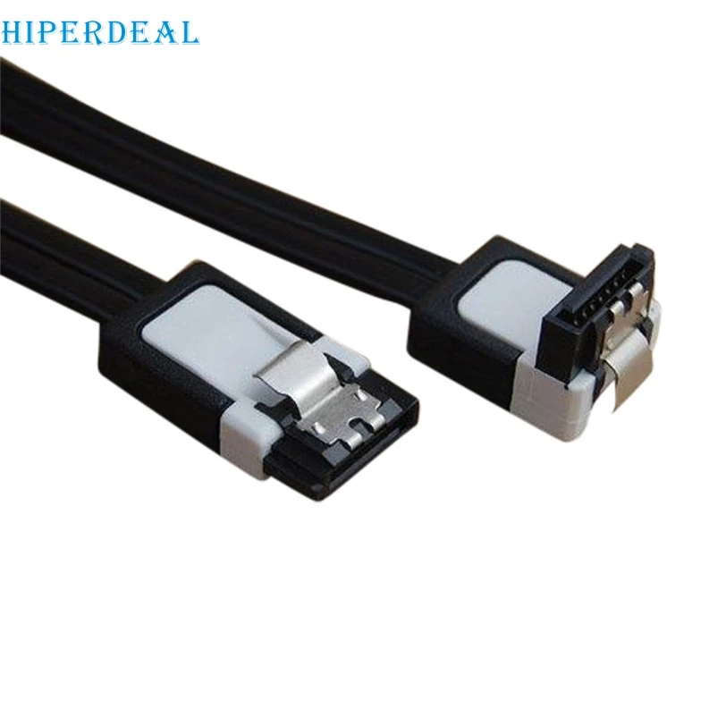 HIPERDEASL 2Pcs SATA 3.0 III SATA3 6Gb / s SSD Hard Drive Data Direct / Right Angle Cable Professional Factory Price#T