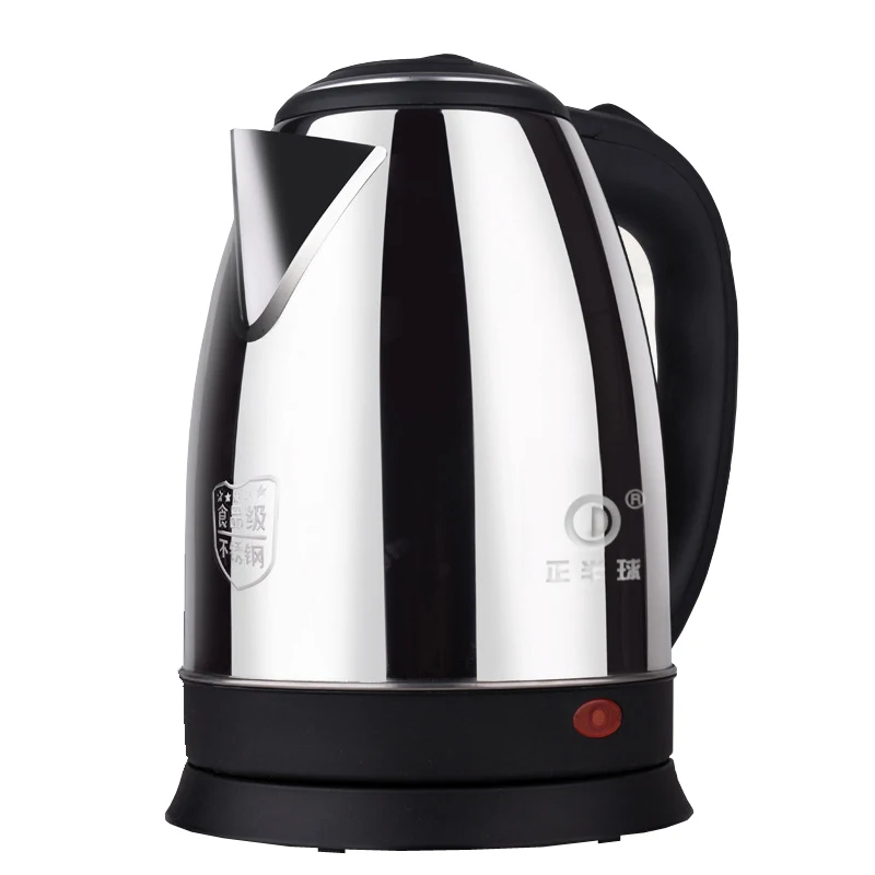 

2017 New Stainless Steel Electric Kettle 2.0L 1800W 220V Anti-dry Protection Auto-off Kettle High Quality