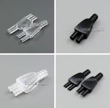 LN006006 Full PC Headphone Cable Audio Y Splitter Adapter For JH24 Rosie DIY Custom Cable Dia 4mm 2mm