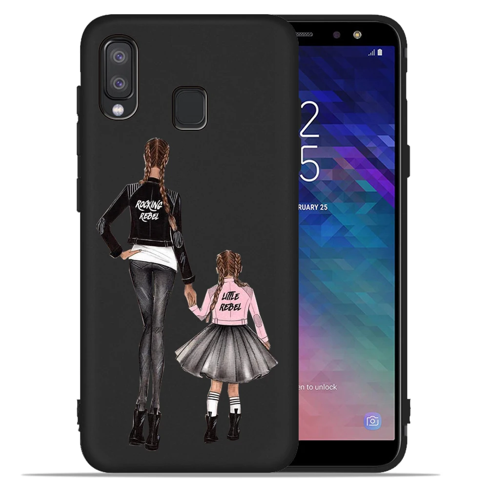 Чехол для Samsung Galaxy A50, Модный чехол Supear Mom Baby Mouse для Samsung A10 A20 A30 A40 A70 M10 M20, чехол, Etui