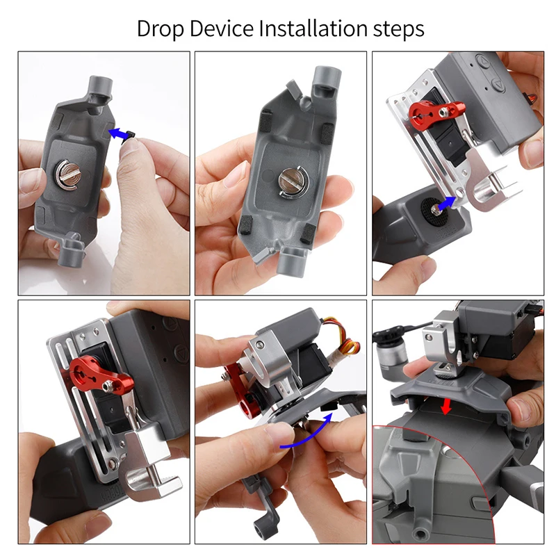 DJI MAVIC 2 Дрон с дистанционной доставкой параболическая система воздушного падения для DJI Mavic 2 Pro/Zoom Дрон аксессуары Дрон Рыбалка