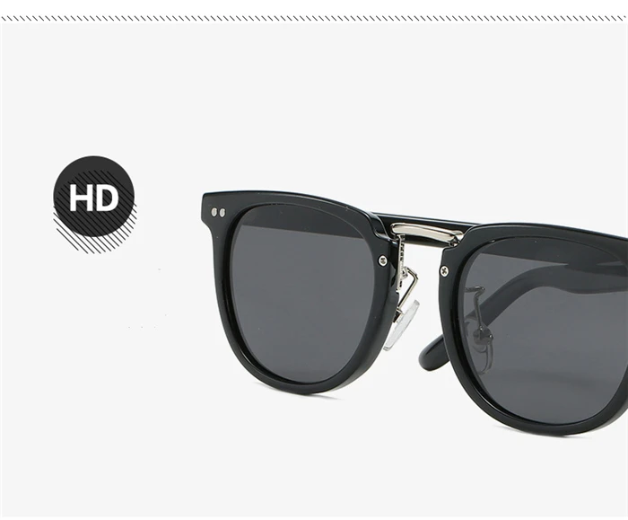 Горячие Новые заклёпки овальной готовой близорукости солнцезащитные очки мужские поляризованные Модные серые линзы очки для близоруких женщин 0-0,5-1,0 до-6,0