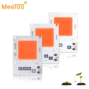 

DIY COB LED Grow Light Chip 220V 110V Full Spectrum Real Power 10W 20W 30W Replace Sunlight Phyto Lamp For Indoor Plants Hydro