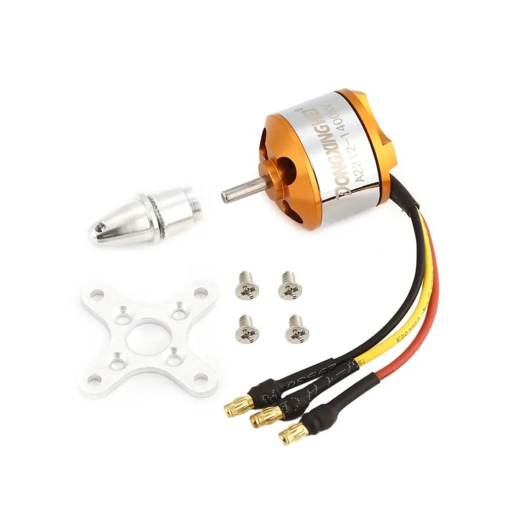 DXW A2212 2212 1000KV/1400KV 2-4S 3 17 мм Outrunner бесщеточный двигатель для RC FPV неподвижного крыла