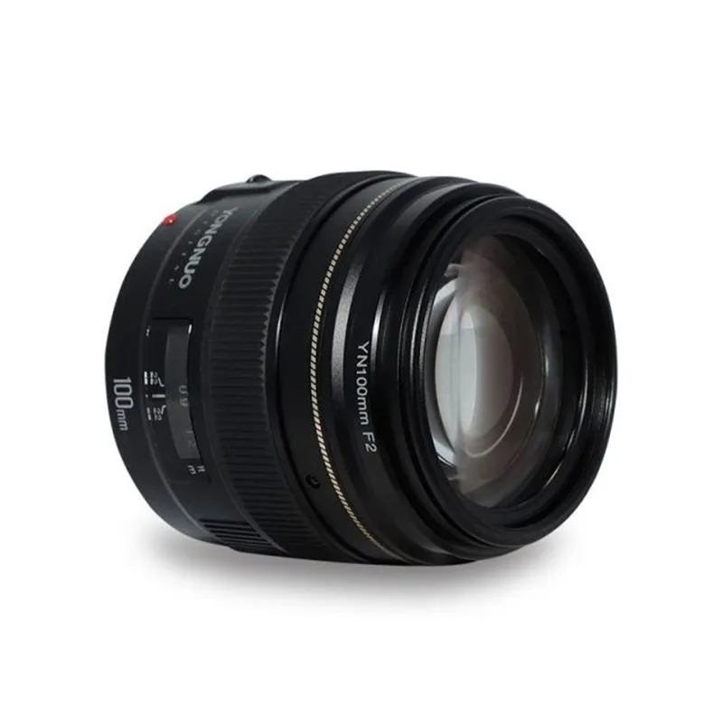 YONGNUO 100 мм объектив YN100mm F2.0 AF/MF объектив с фиксированным фокусом для камеры Canon EOS Rebel 1300D T6 760D 750D для камеры DLSR