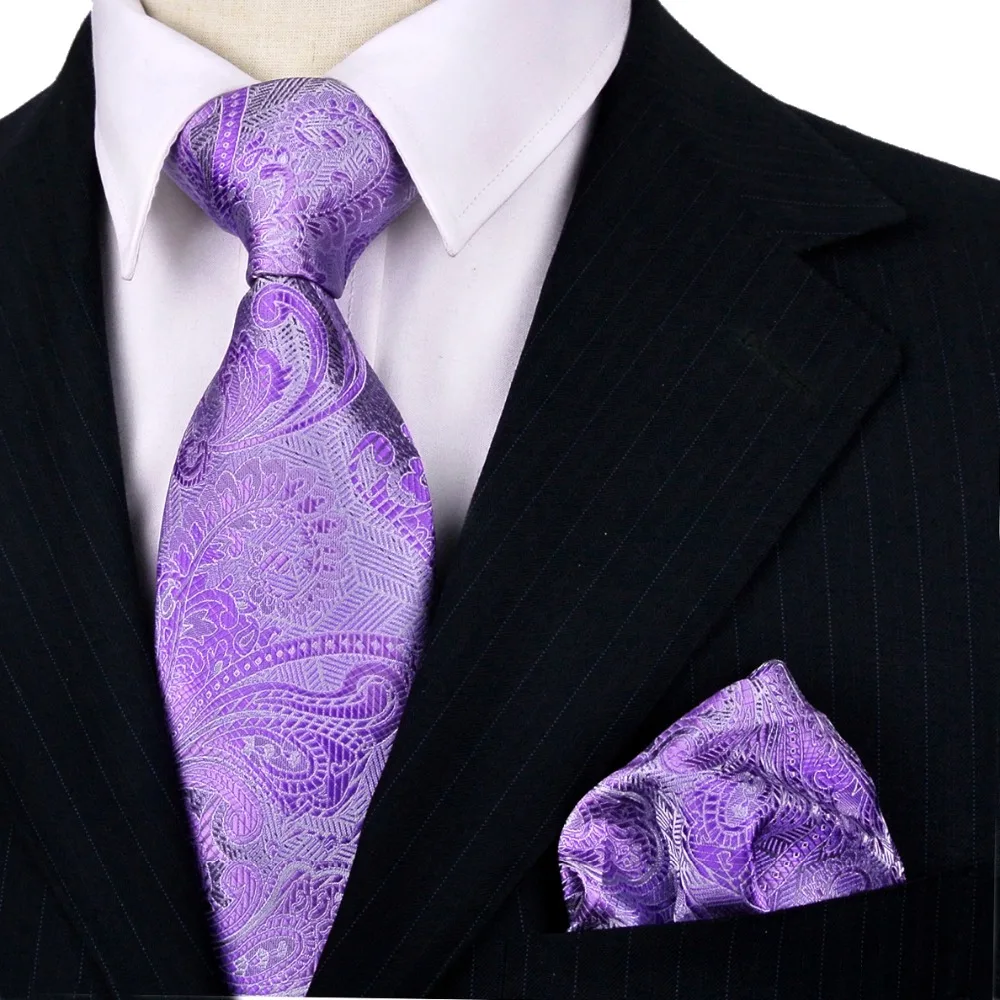 

New Tie Set Floral Multicolor Mens Ties Neckties Handkerchieves 100% Silk Jacquard Woven Free Shipping Wholesale Casual Wedding