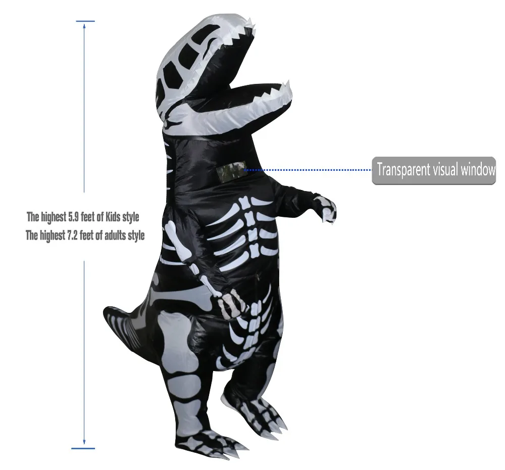 Giant Skeleton Inflatable Dinosaur (3)