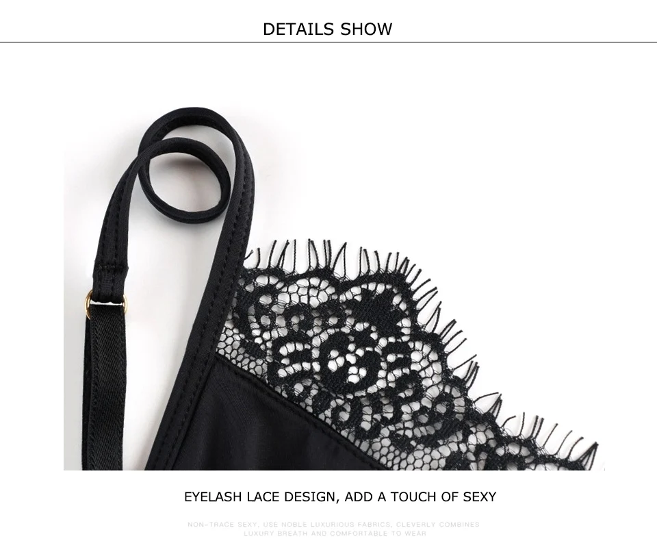 French eyelash lace bra_17