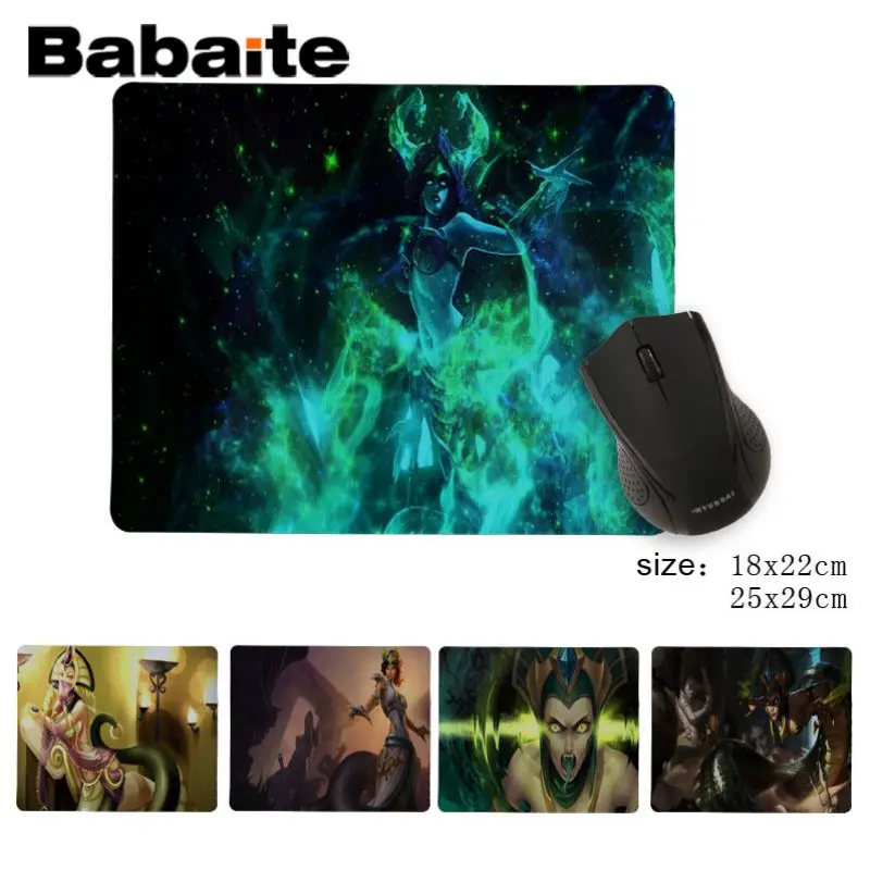 Babaite LOL Cassiopeia Customized MousePads Computer Laptop Anime Mouse Mat Gaming Padmouse Gamer To Laptop Keyboard