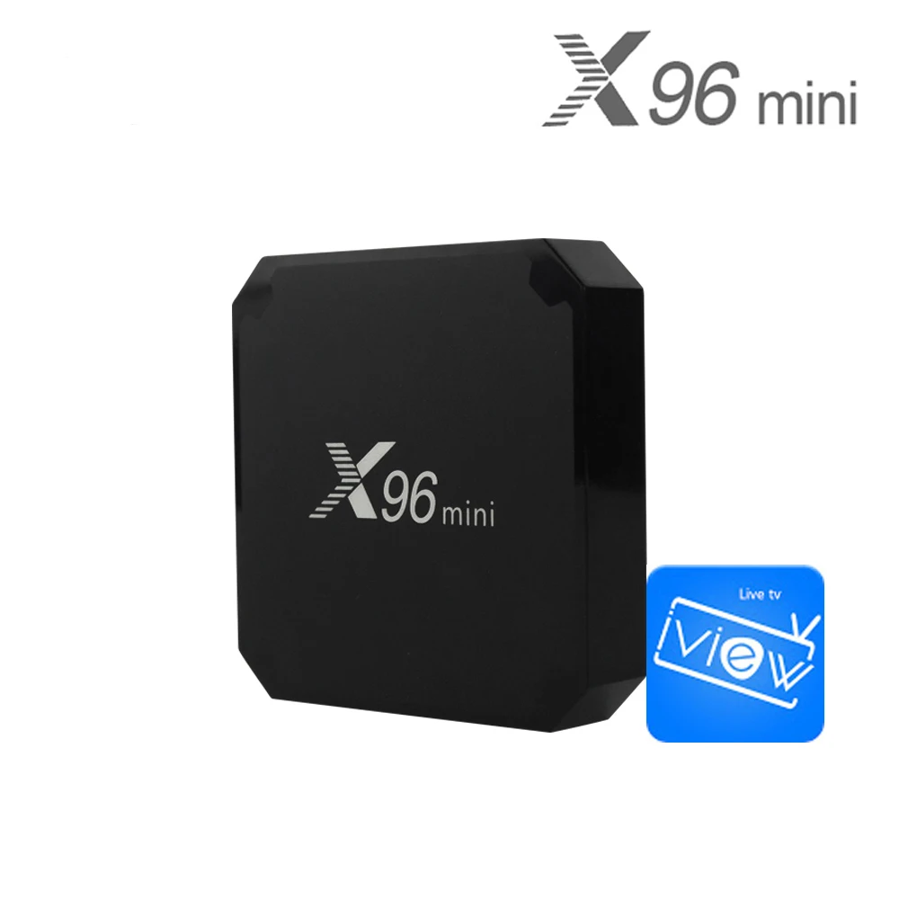 X96 mini и IView HD для потокового медиаплеера для Amlogic S905W Европа IPTV Box Suppor HEVC 4K WiFi Спорт кино музыкальный сервис