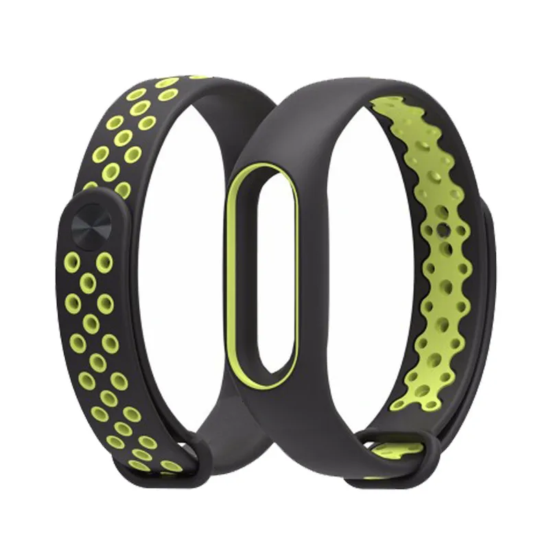 Mi Band 2 ремешок на запястье Correa band2 спортивные силиконовые аксессуары Смарт часы