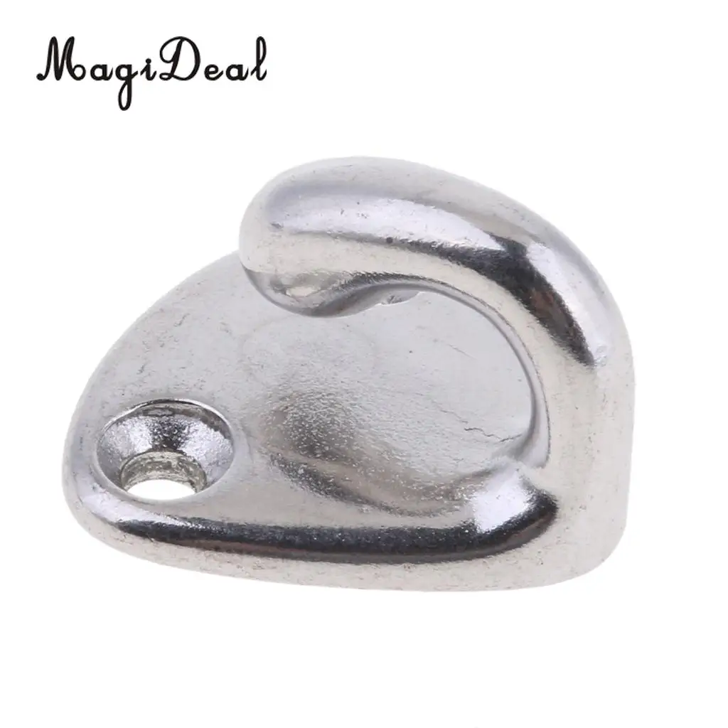 MagiDeal Durable Grade 316 Stainless Steel Coat Hook Hanger Holder Hook Wall Mounted for Fishing Rafting Boating Marine Caravan