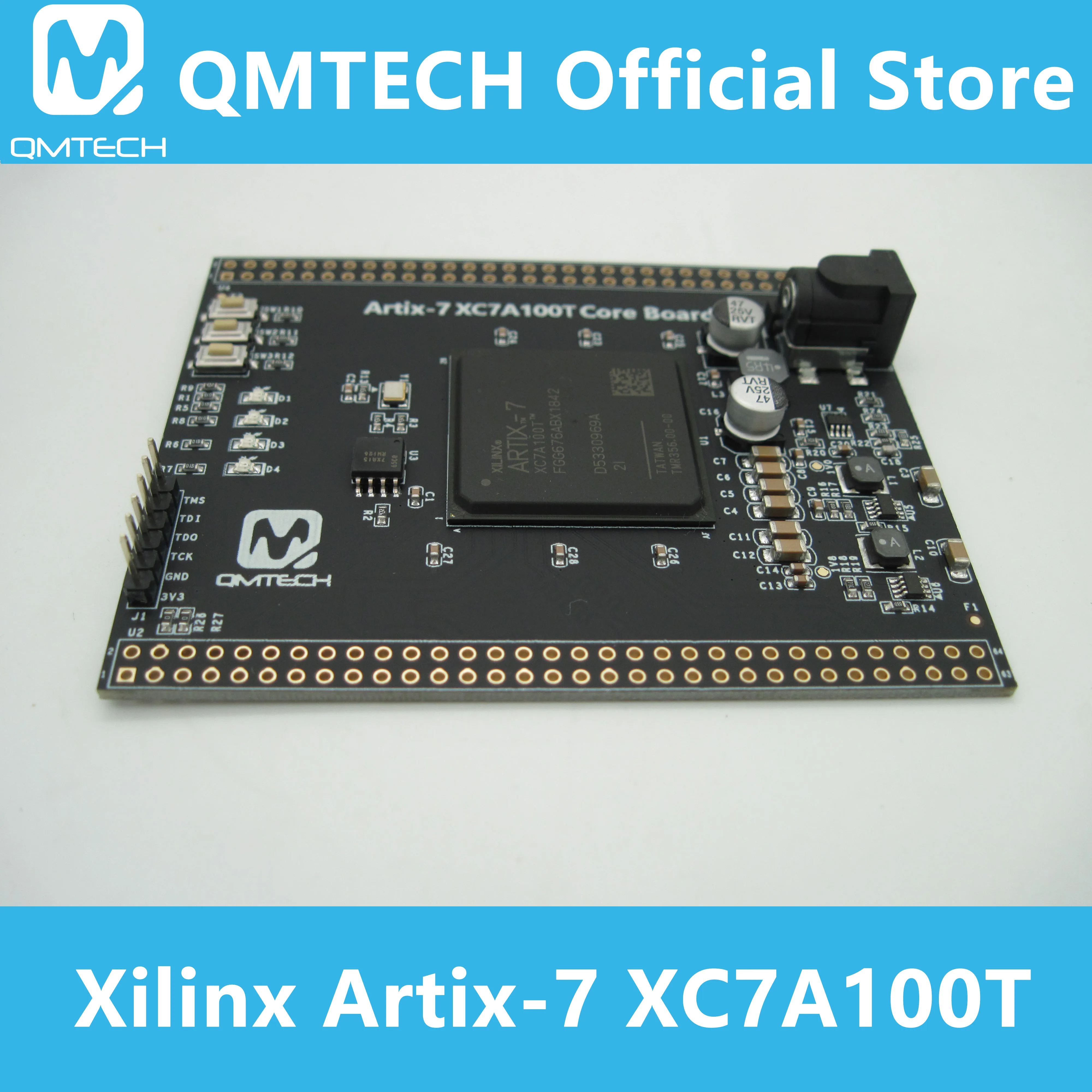 

QMTECH Xilinx FPGA Artix7 Artix-7 XC7A100T Core Board