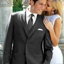 Лучший бренд горячей распродажи стиль Модные самые популярные темные мужские костюмы, Свадебные/деловые костюмы для мужчин, изготовление под заказ мужские вечерние платья