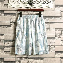 Feitong мода любителей 3D печатных персонализированные досуг луч линии пояса кимоно быстросохнущая Спортивная одежда для бега пляжные шорты