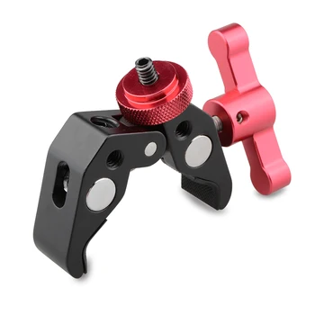 

CAMVATE Super Clamp Crab Pliers Clip with 1/4" to 1/4" Screw Adapter T-handle C1667