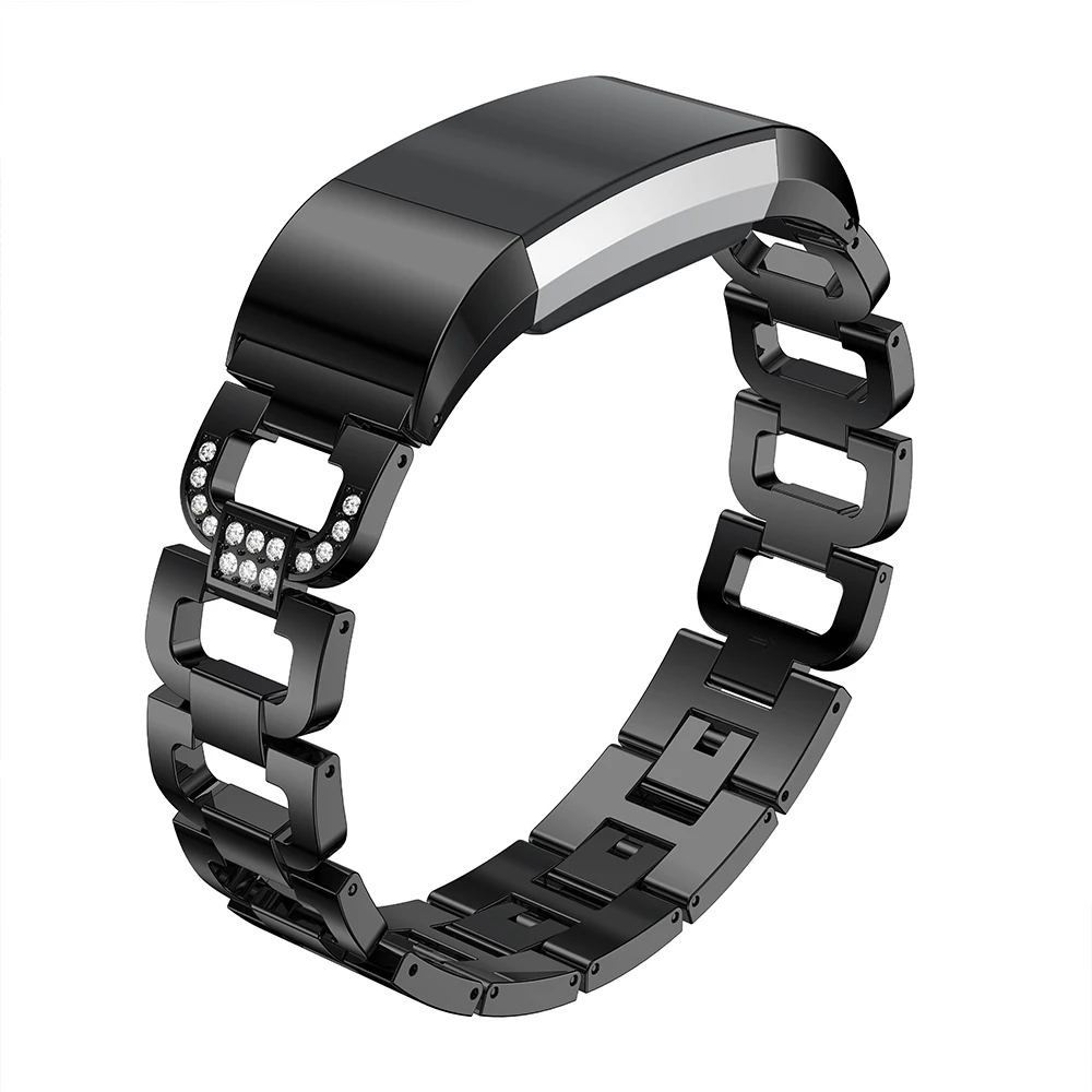 ZENHEO Смотреть Band Нержавеющая сталь металла для Fitbit charge 2 ремешок для часов Ремешок Браслет для Fitbit заряд 2 Смарт-часы Для женщин Для мужчин
