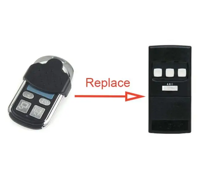 Allstar 109023 Garage Door Opener replacement Remote 9 dip switch