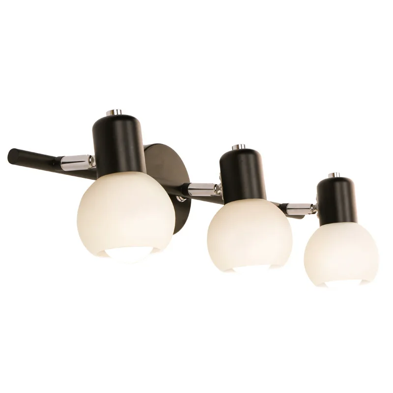 

Modern American Style Mirror Light 2/3 Lights Wall Sconce Lamp Bedroom Bedside Lamp Wall Art Decor
