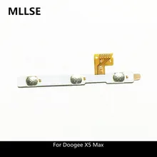Оригинальная новая Боковая кнопка выключателя питания Flex Для Doogee X5 Максимальная громкость Кнопка вверх/вниз гибкий кабель FPC Для Doogee X5 Max/X5 Max Pro