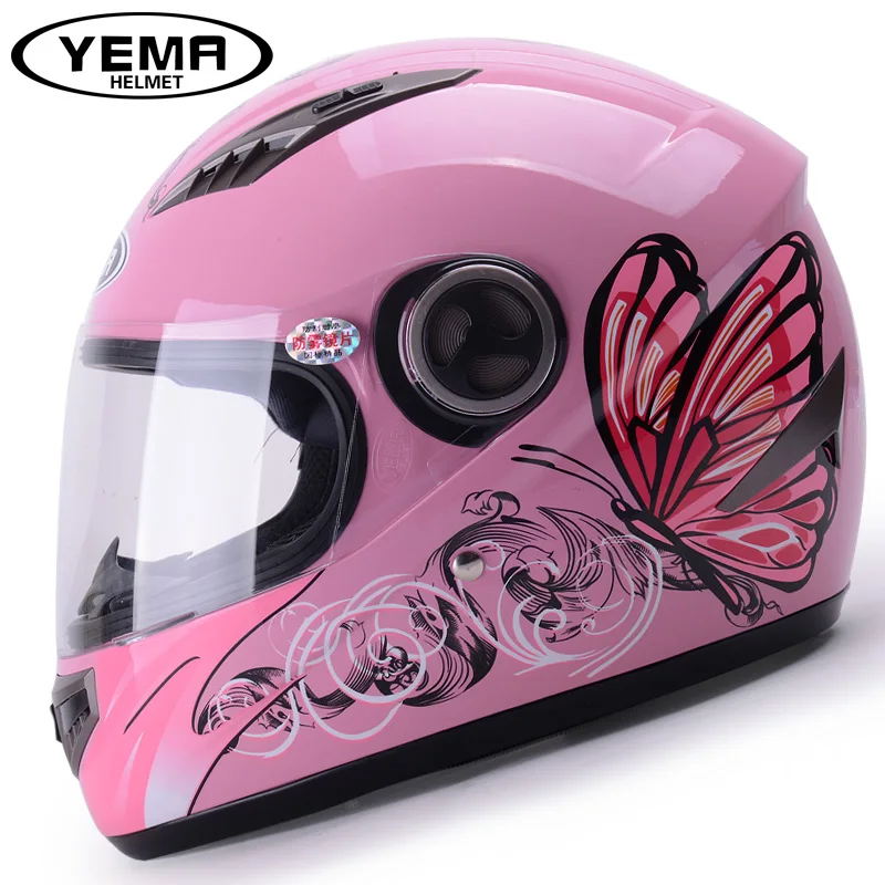 Pembe Stil Bayan Kask En Kaliteli Motosiklet Kask Tasarimi Bayan Kaliteli Scooter Kaski Ebike Kask Kis Esarp Helmet Horse Helmet Sporthelmet Full Aliexpress