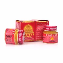 2/4 bouteilles 100% Original Vietnam or tour baume pommade soulagement de la douleur arthrite tigre baume huile essentielle plâtre médical