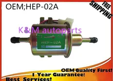 TOP High quality free shipping Universal Diesel Petrol Gasoline Electric Fuel Pump HEP-02A Low Pressure 12V HEP02A K-M