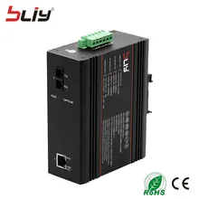 100 м 2 порта Промышленный Коммутатор двойной волоконный к rj45 неуправляемый Промышленный ethernet сетевой коммутатор