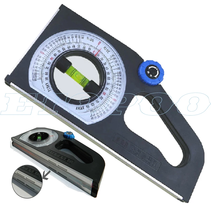 multifunction gradometer Slope Angle meter protractor with