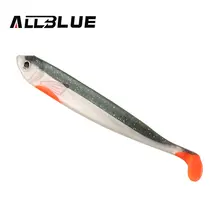 ALLBLUE 3шт/лот 9 г/12 см ручной работы мягкие приманки рыбы рыболовные приманки Шад ручной силиконовые бас Гольян приманки Пластиковые приманки Пече Паски
