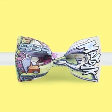 Новые модные мужские оригинальные галстуки ручной работы галстук бабочка с принтом банкетные вечерние платья жениха Свадебные MAYDAK