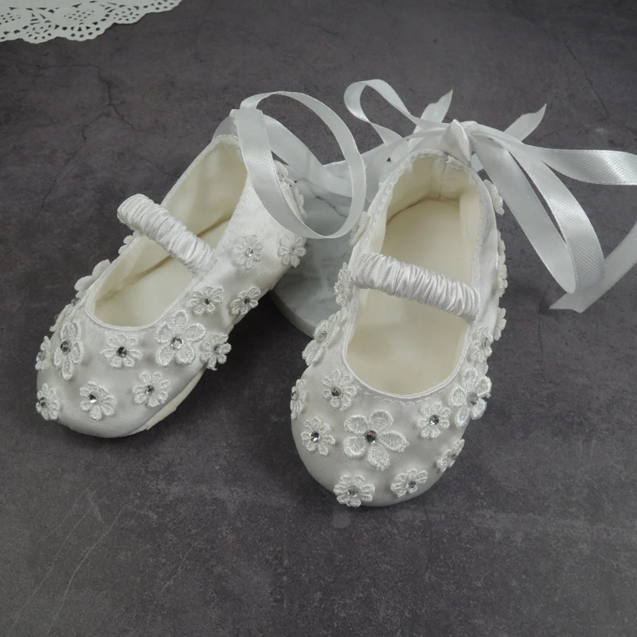floral baby shoes
