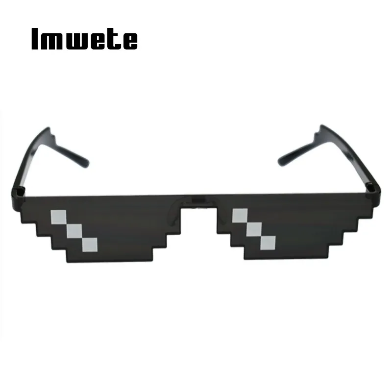 

Deal With It Sunglasses Men Thug Life Small Frame Sun Glasses Mosaic Sunglasses Women Popular Around the World