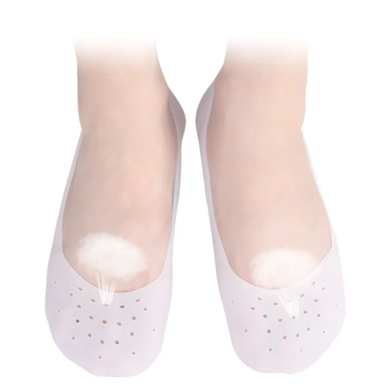 

Feet care socks 2PCS Moisturizing Gel Heel Socks Anti-slip Maintenance Cracked Foot Skin Care Protectors Foot Care