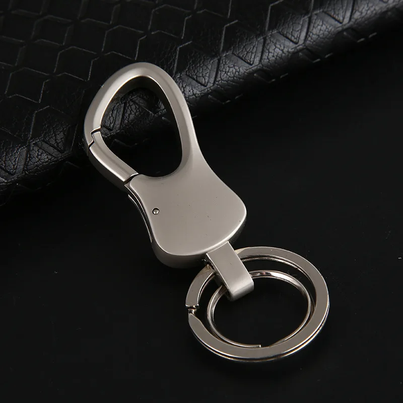 waist hanging keychain key ring double loops key chain key holder high