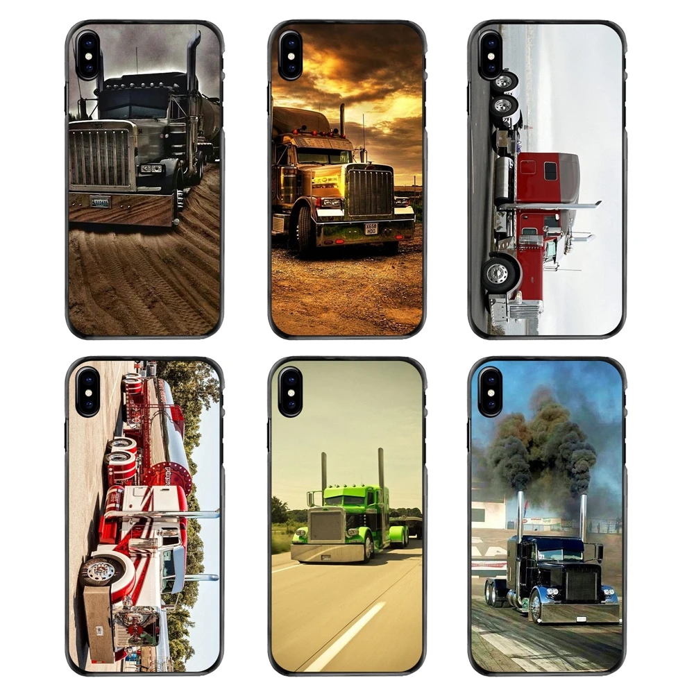 Для Samsung Galaxy A3 A5 A7 A8 J1 J2 J3 J5 J7 Prime 2015 2016 2017 грузовики peterbilt листового металла эмблема
