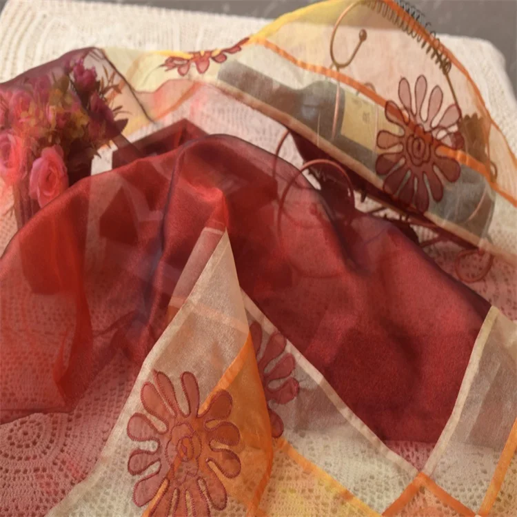 الحديثة الدانتيل التطريز سماط شفافة مربع المطبخ الشاي مفرش طاولة غطاء منشفة تحديد الموقع لعيد الميلاد الزفاف ديكور