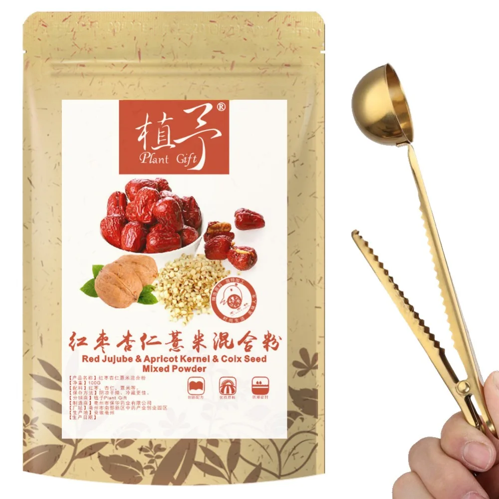 100% чистый натуральный порошок семян подошвы Jujube & абрикосового ядра Coix Пленочные