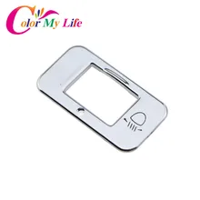 Цвет свою жизнь хром головной светильник регулировки Стикеры головной светильник регулировки украшения отделкой из пайеток для peugeot 2008 208 3008