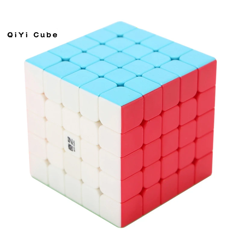 QIYI QIYUAN S 2x2x2 4*4*4 5*5*5 Stickerless волшебный куб скоростная головоломка 2x2 4x4 5x5 куб развивающий магический куб игрушки подарки - Color: 5x5