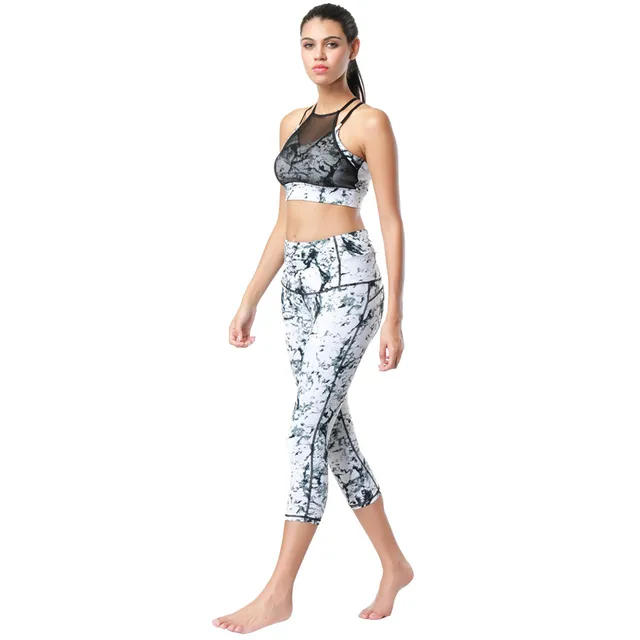 Dragon Fit Yoga Pants Capris Gym Slim High Waist Stretch Sport Pants Workout Leggings Women Sportswear Clothes Fitness Trouser 1