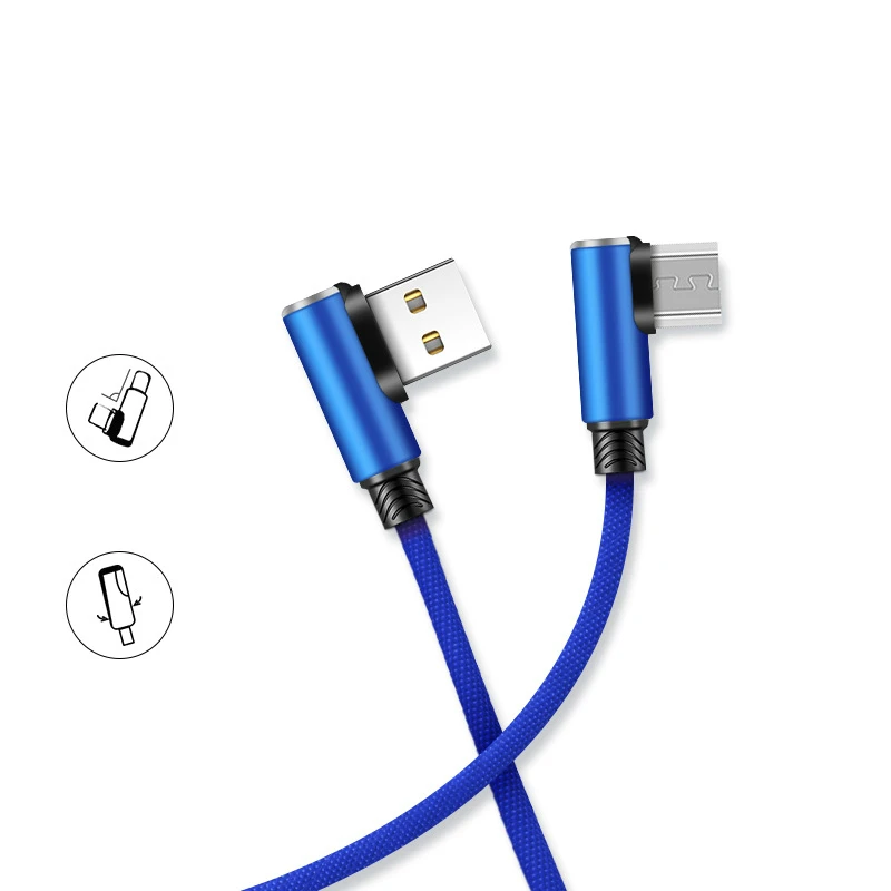 

90 Degree USB Data Charger Fast Cable Origin Long Cord Charge for IPhone X XR XS MAX 5 5S SE 6 S 6S 7 8 Plus IPad charging cable