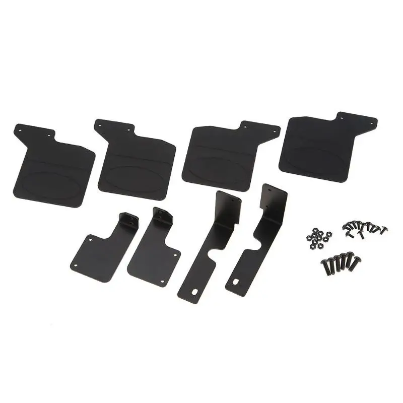 

TRX4 Front & Rear Mud Fender with Brand Sticker RC Climbing Car Part Front Rear Fender for 1/10 RC Crawler Traxxas TRX-4 Bronco