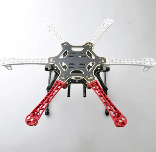 

F10059-A F550 Frame Kit + Retractable Landing Gear Skid Upgrade PCB Centre Board for FPV F550 Hexacopter RC Drone + FS