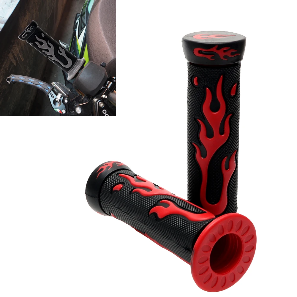 Aliexpress.com : Buy A Pair Motorcycle Handlebar Grips Motocross Anti slip Rubber Gel Hand Grips