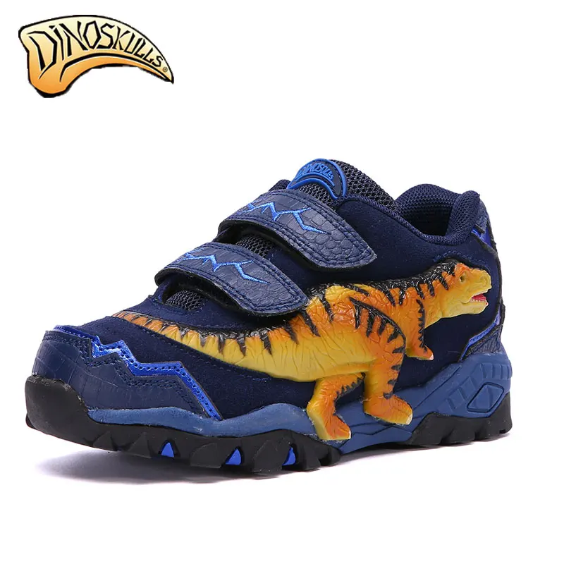 

Dinoskulls New 2018 Kids boys shoes Tyrannosaurus rex 3D leather sports sneakers children shoes for boys spring autumn